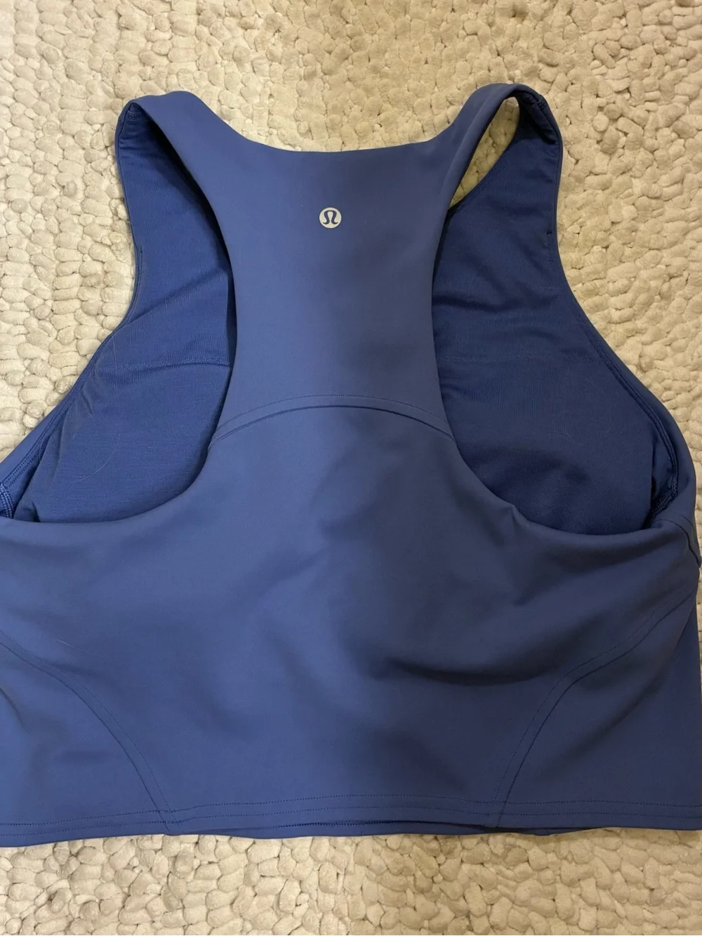Lululemon invigorate tank periwinkle Sz 12